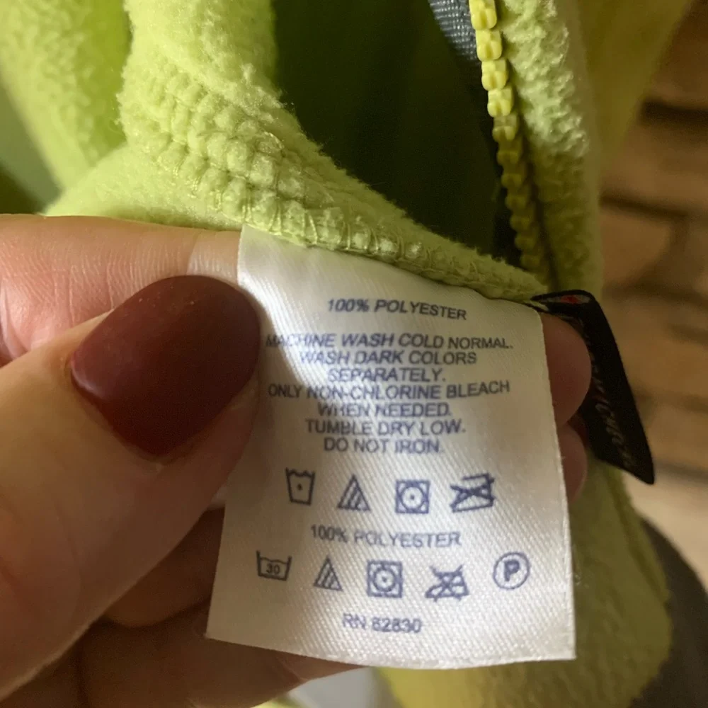 Land's End Sz Md 10-12 Fleece Full Zip Jacket Women's - Picture 10 of 10